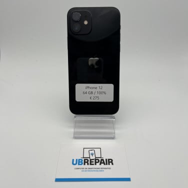 Apple iPhone 12 64GB zwart
