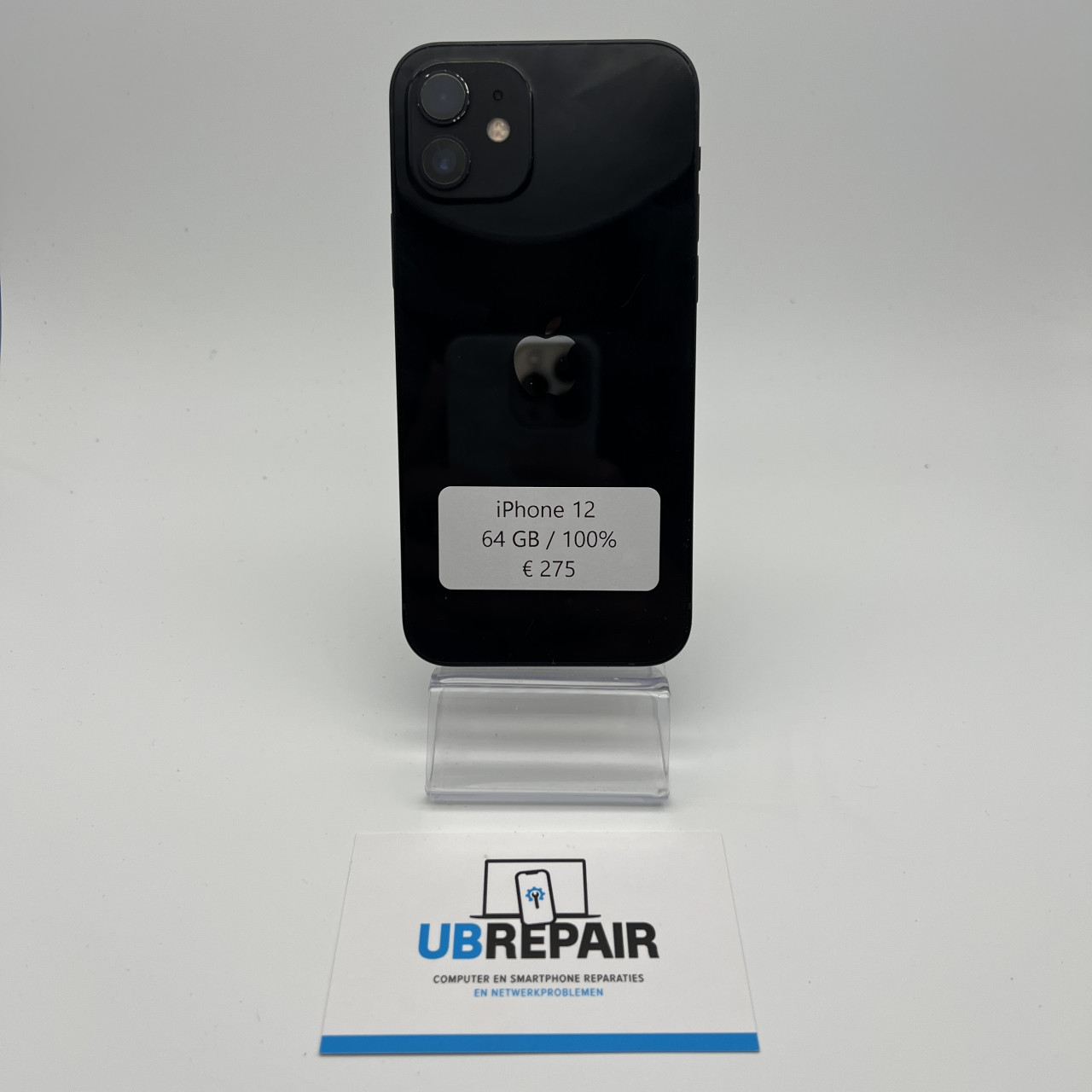 Apple iPhone 12 64GB zwart