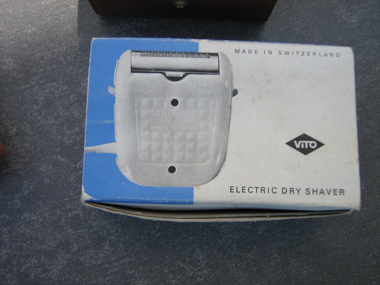 Retro/vintage elektrische scheerapparaten