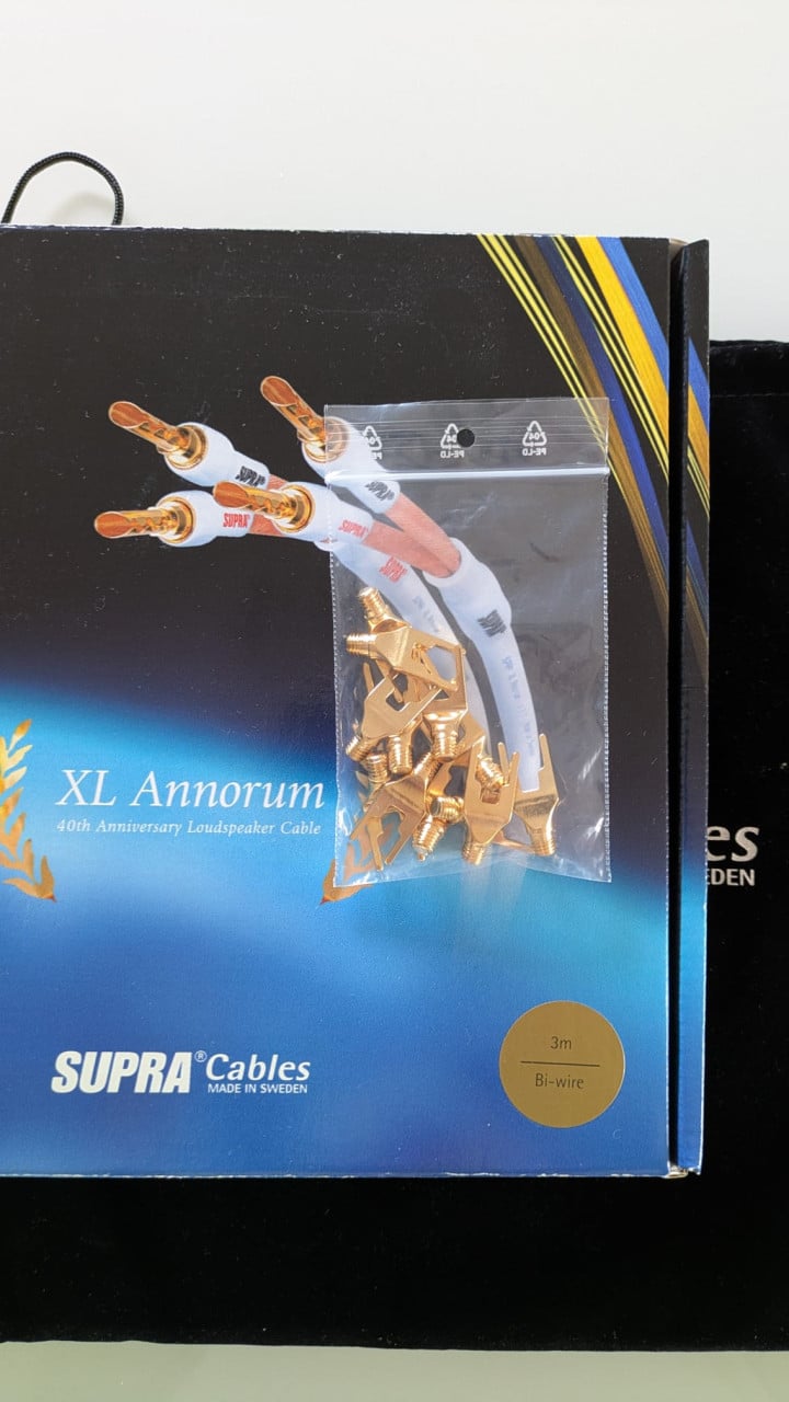 Luidsprekerkabel; Supra XL Annorum, 3 meter BIWI