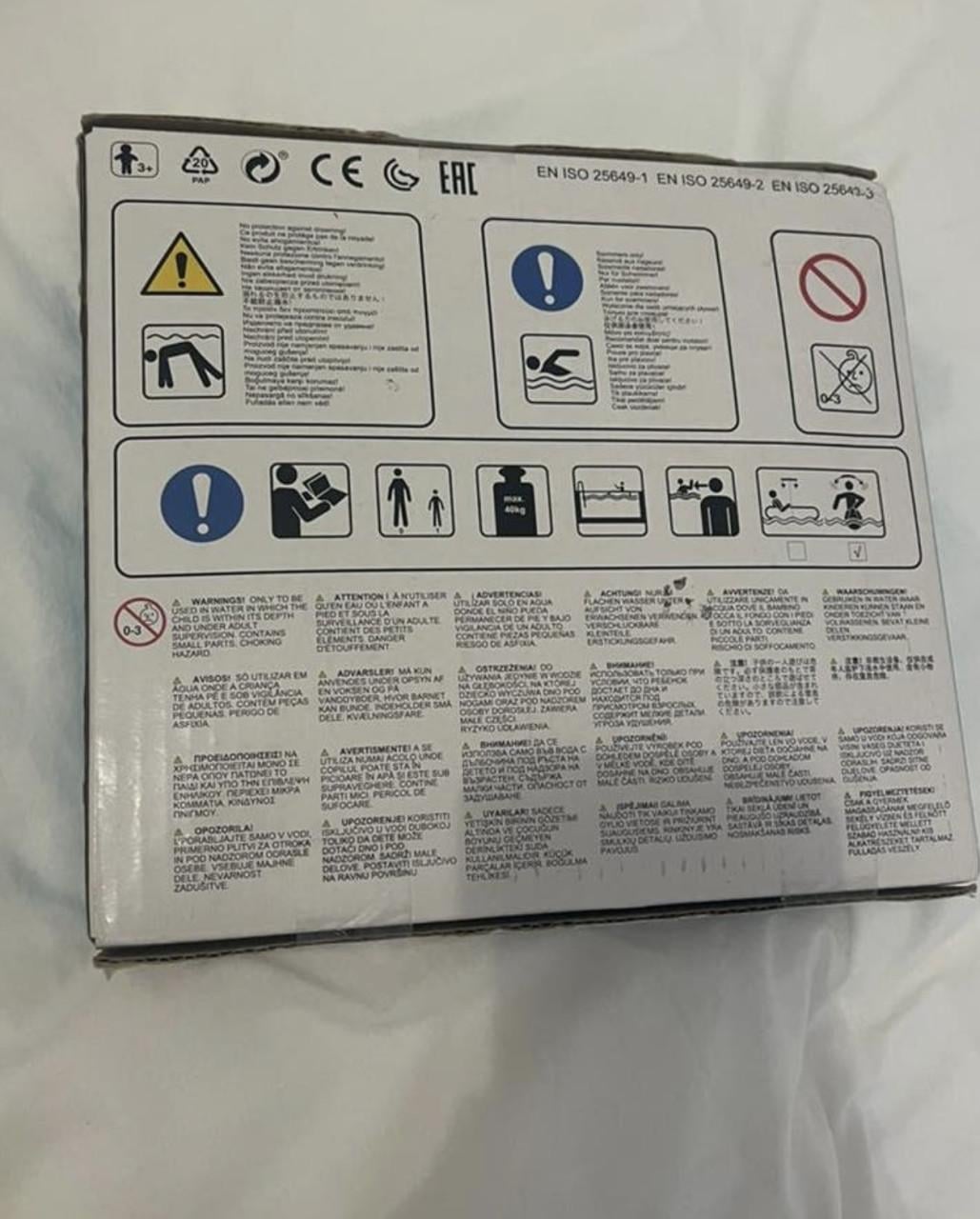 Opblaasbare eenhoorn max 40kg
