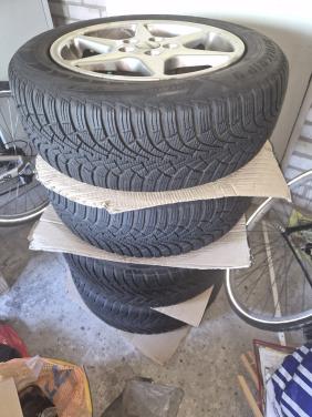 Winterbanden 4 stuks Peugot 407 te koop
