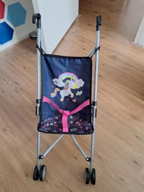 Poppen buggy opklapbaar