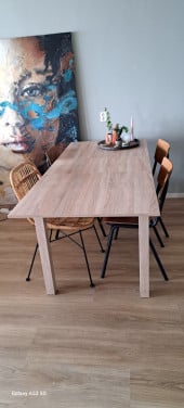 Verlengbare eetkamertafel