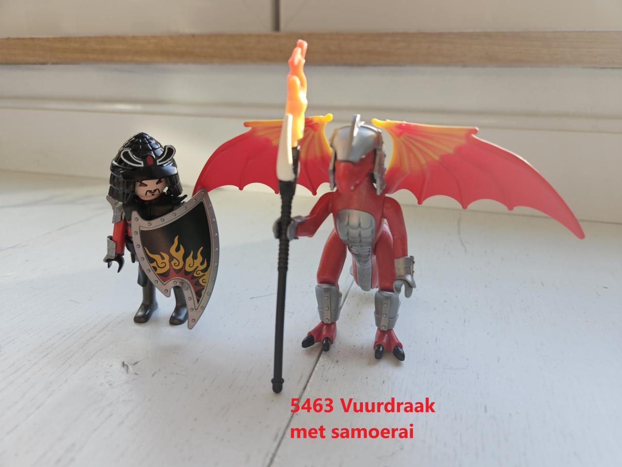 Playmobil Ridderbastion superset, draken, piraten