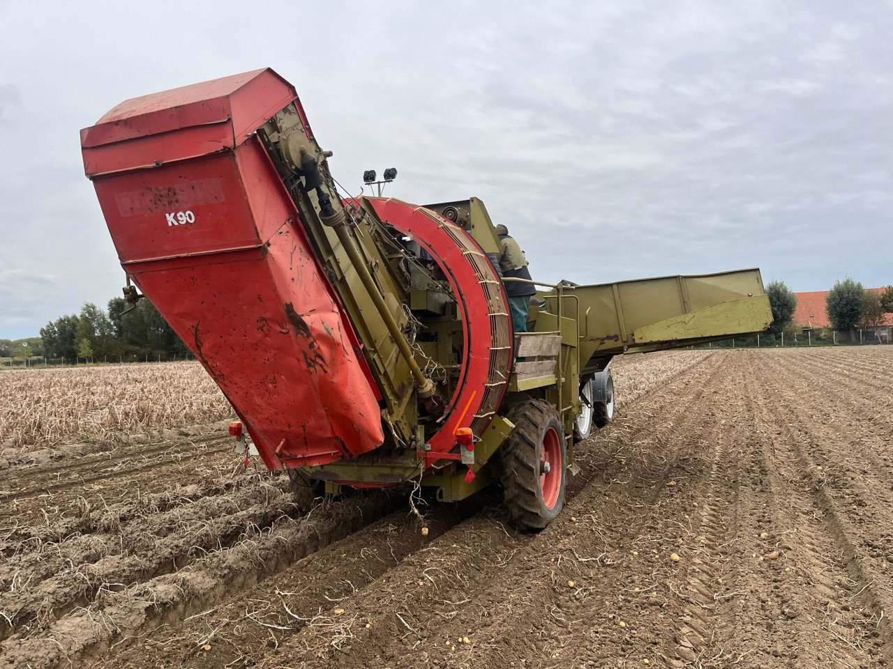 Bergmann K 90 Bergmann aardappelrooier