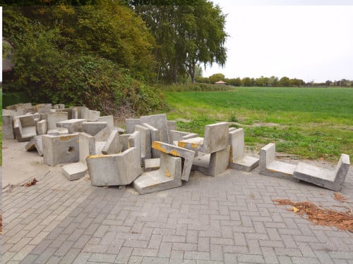 Betonnen keerwand te koop