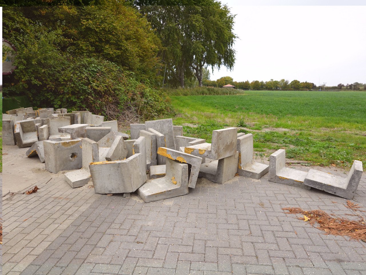Betonnen keerwand te koop