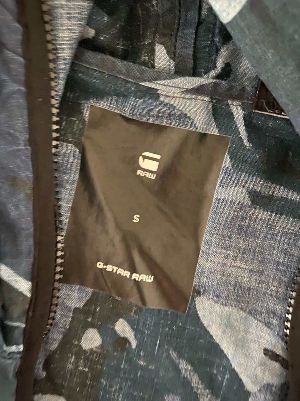 G-star RAW camouflage jasje met klein rugzakje S