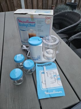 Zgan Moulinex Baby chef set, voor het bereiden van babyvoeding...