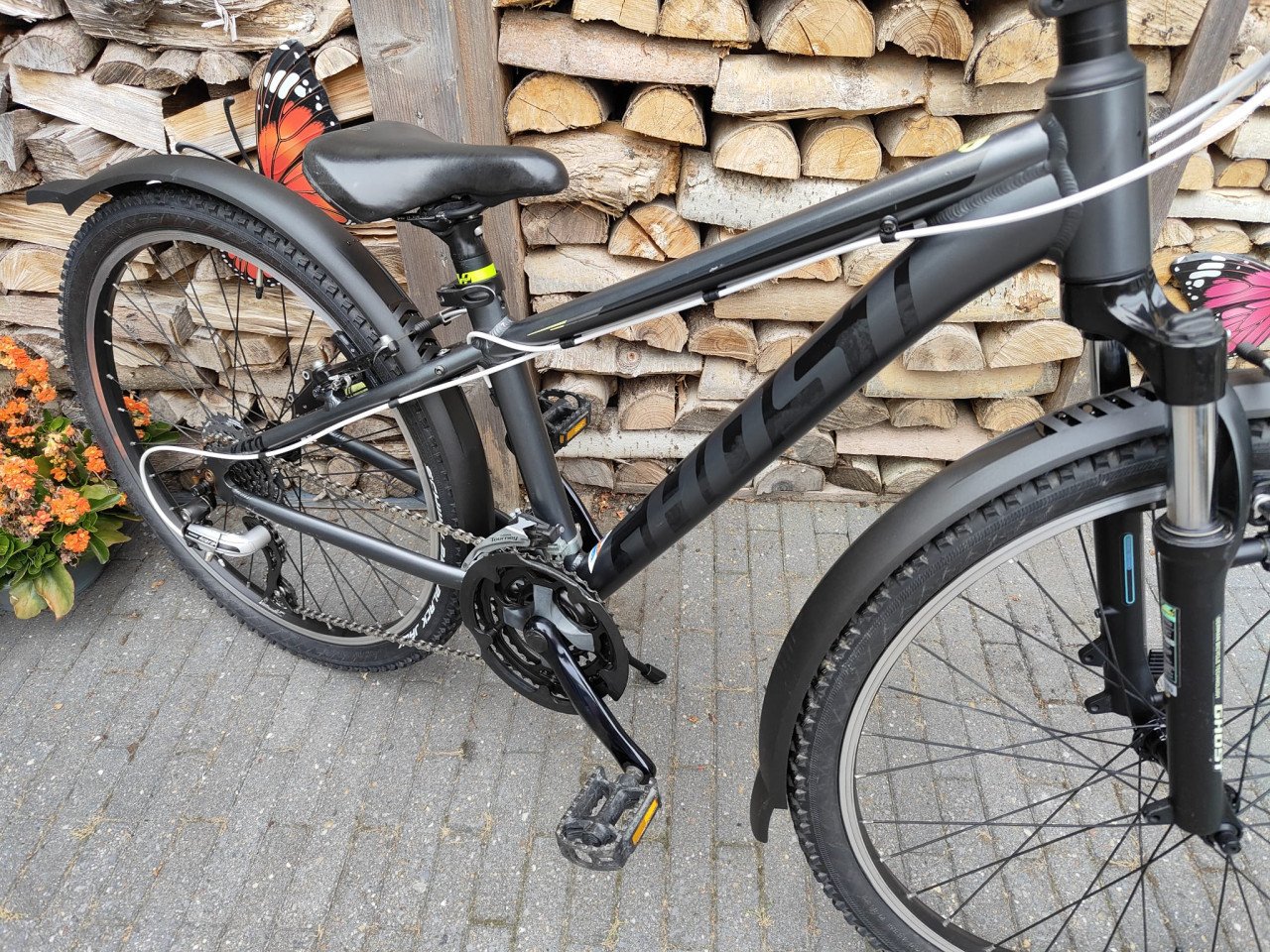 Ghost kato 24 inch mountainbike 24 versnellingen verende voorvork