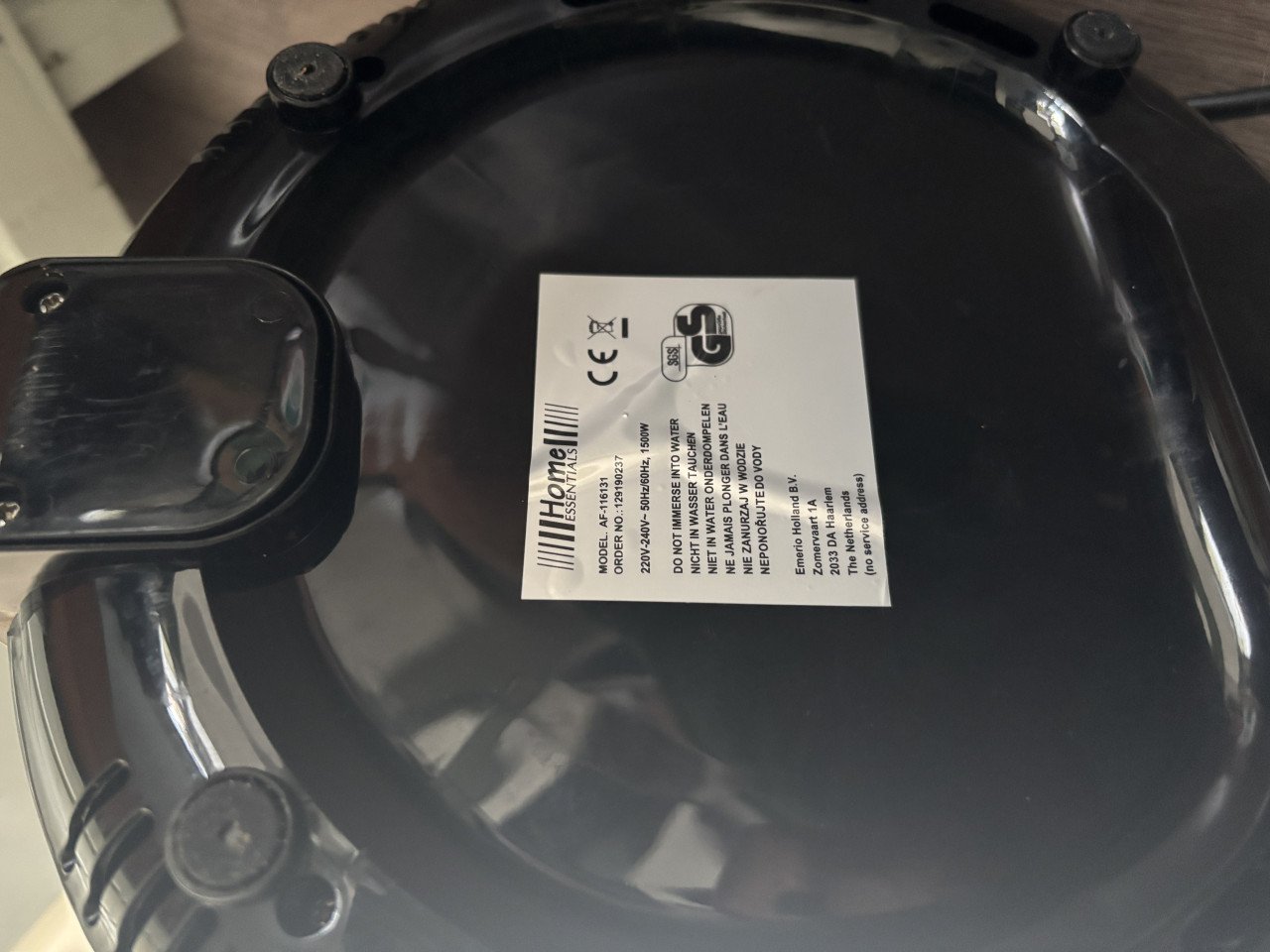 Airfryer lucht frituur