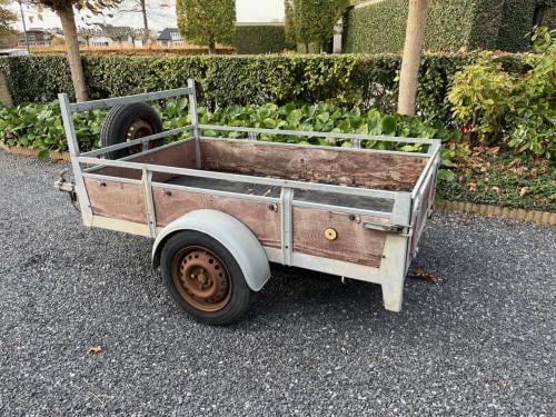 Prima gebruikte aanhanger te koop  126cm x x200cm