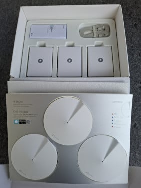 Wi-Fi versterker. Deco home care demo M5