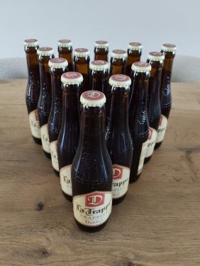 15 flesjes La Trappe Dubbel trappist speciaalbier