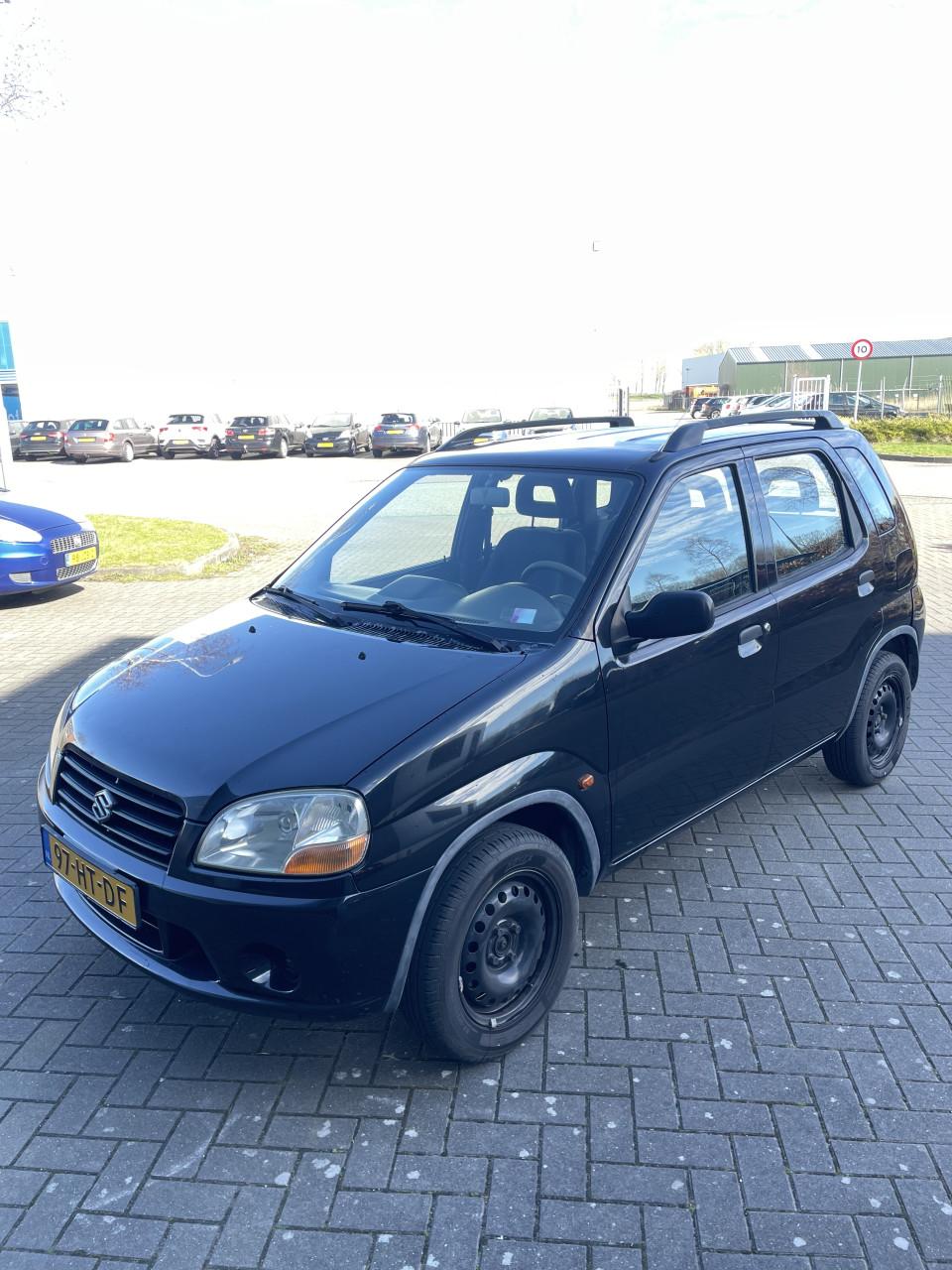 Suzuki Ignis 1.3 GL 2001 Zwart | NAP | NIEUWE APK!