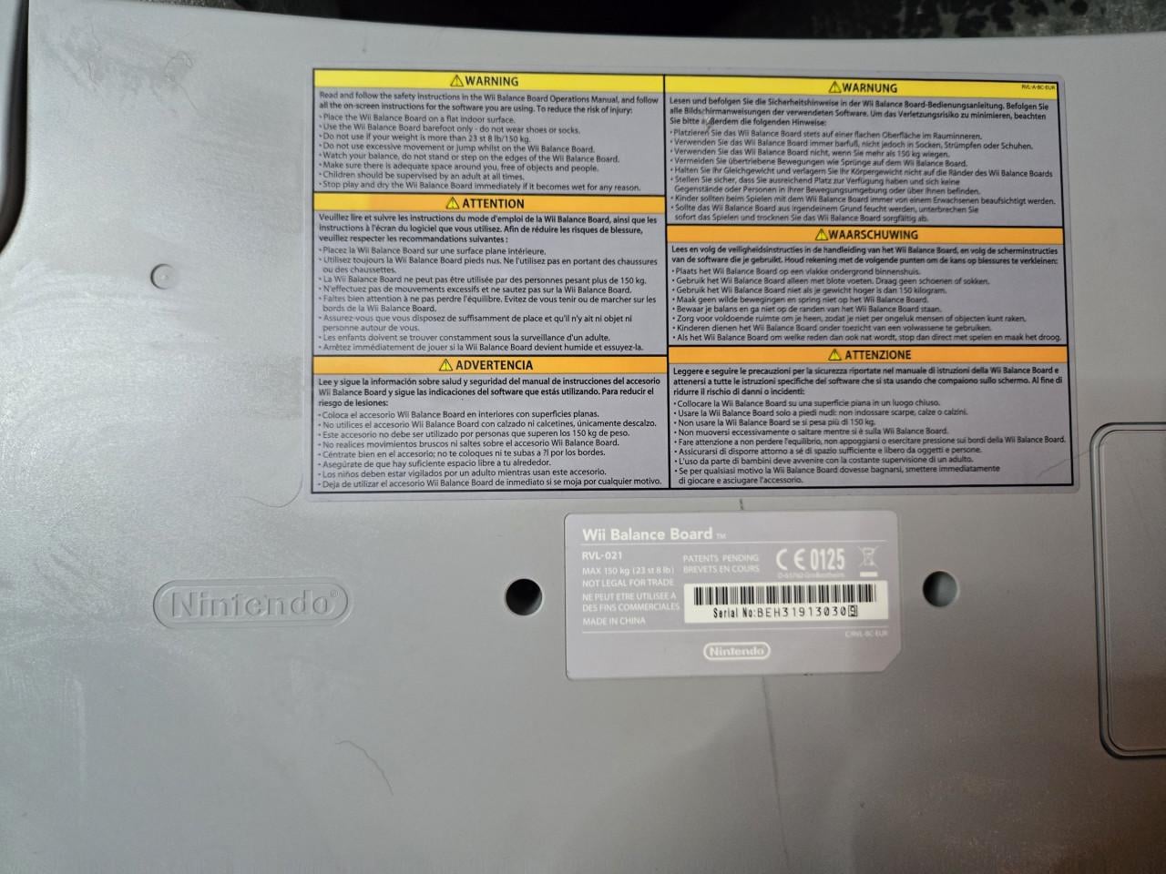 Nintendo Wii Balance Board,