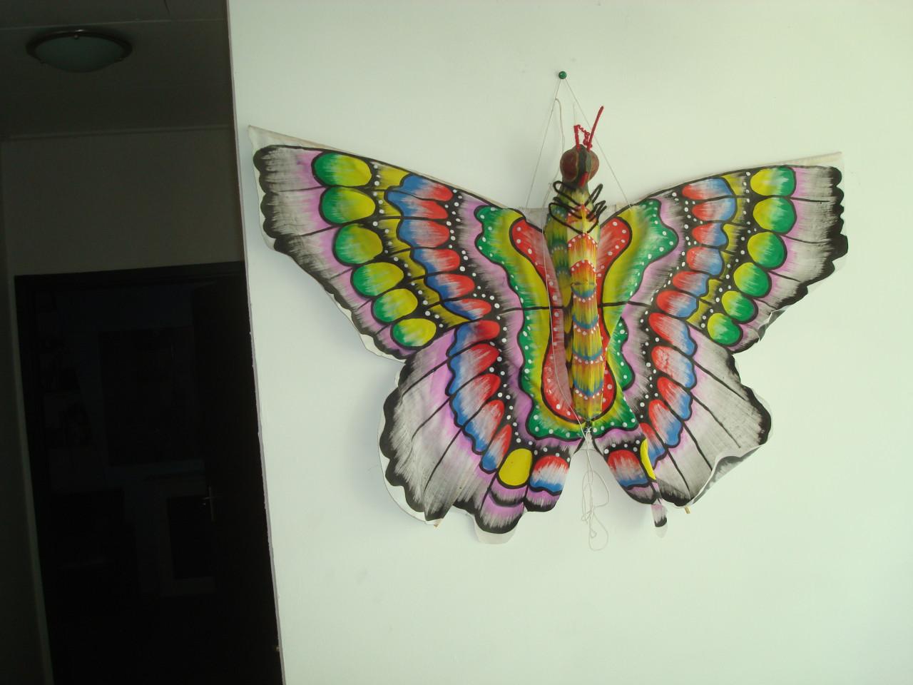 Vlieger vlinder Hand gemaakt