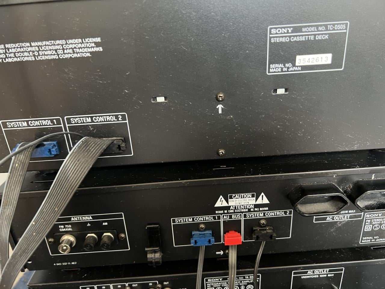 Sony LBT-D505 hifi stereosysteem met boxen afstandbedining