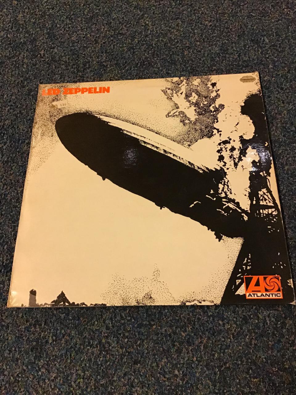 Led Zeppelin originele eerste persing uit 1969