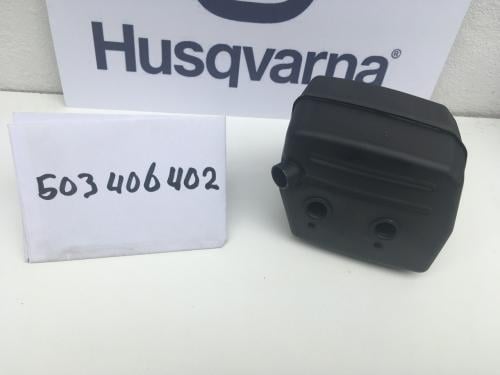 Uitlaat husqvarna 503406402 nieuw past op 61 - 272 kettingzaag