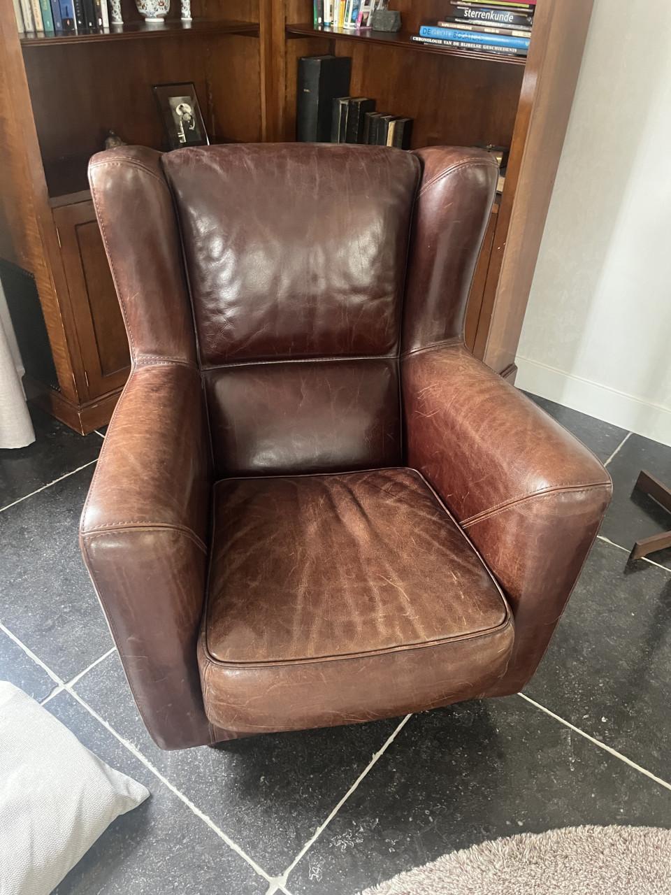 Leren fauteuil