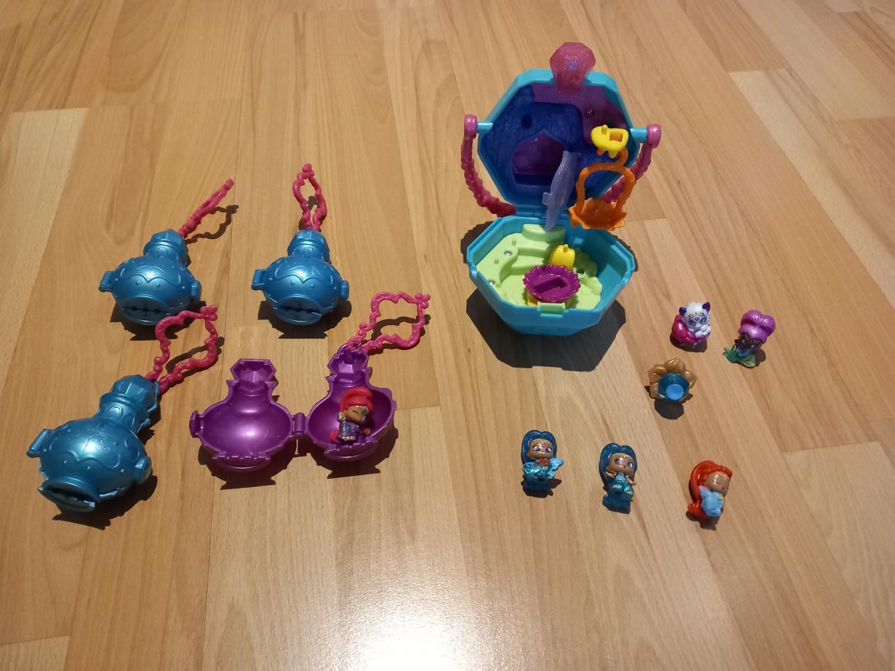 Set speelgoed, puzzel, knuffels, knutsel