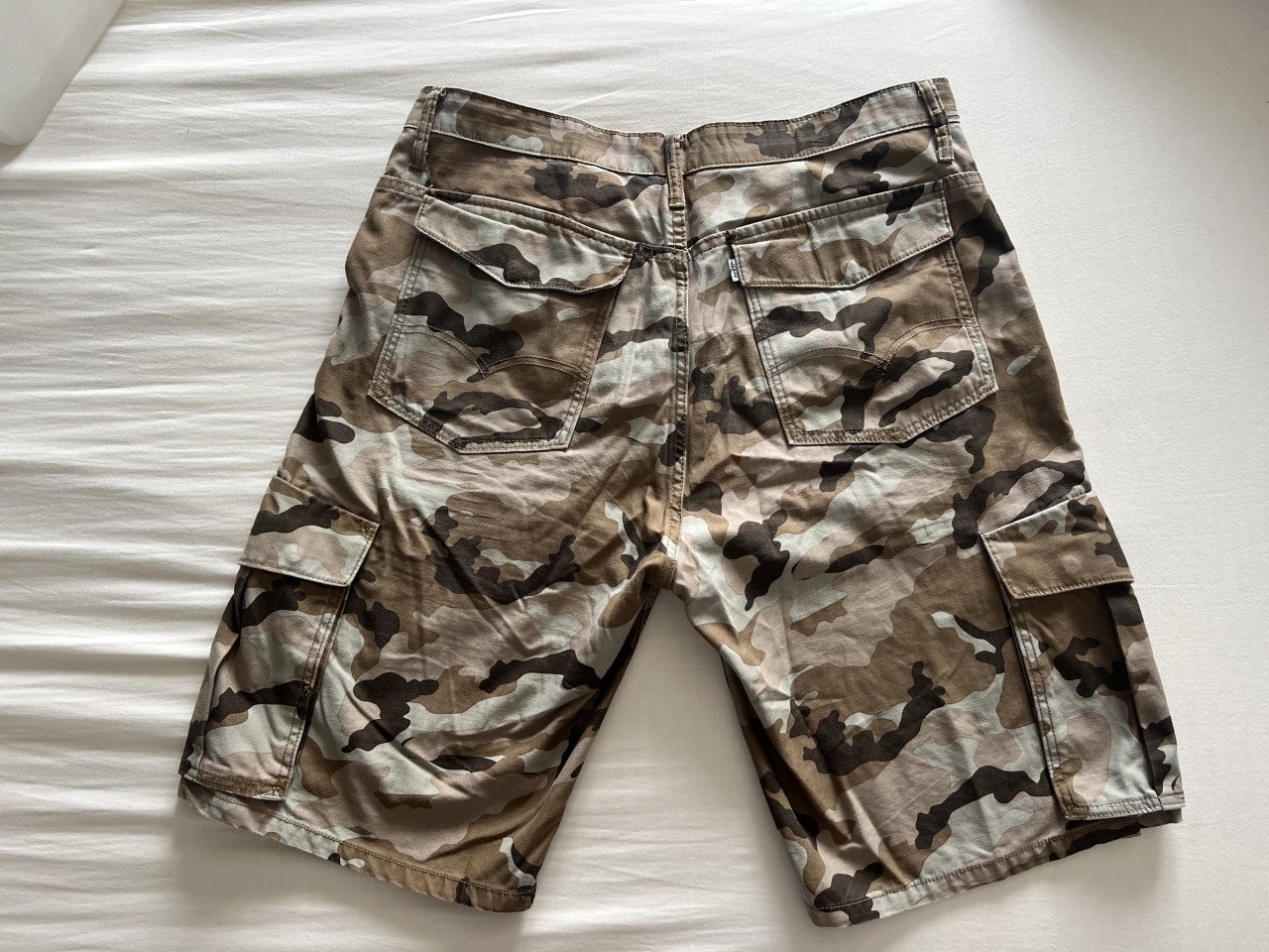 Levi’s cargo camo short heren jeans maat 36  nieuw