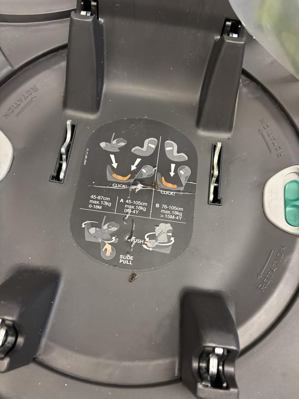 Cybex met 360 isofix base