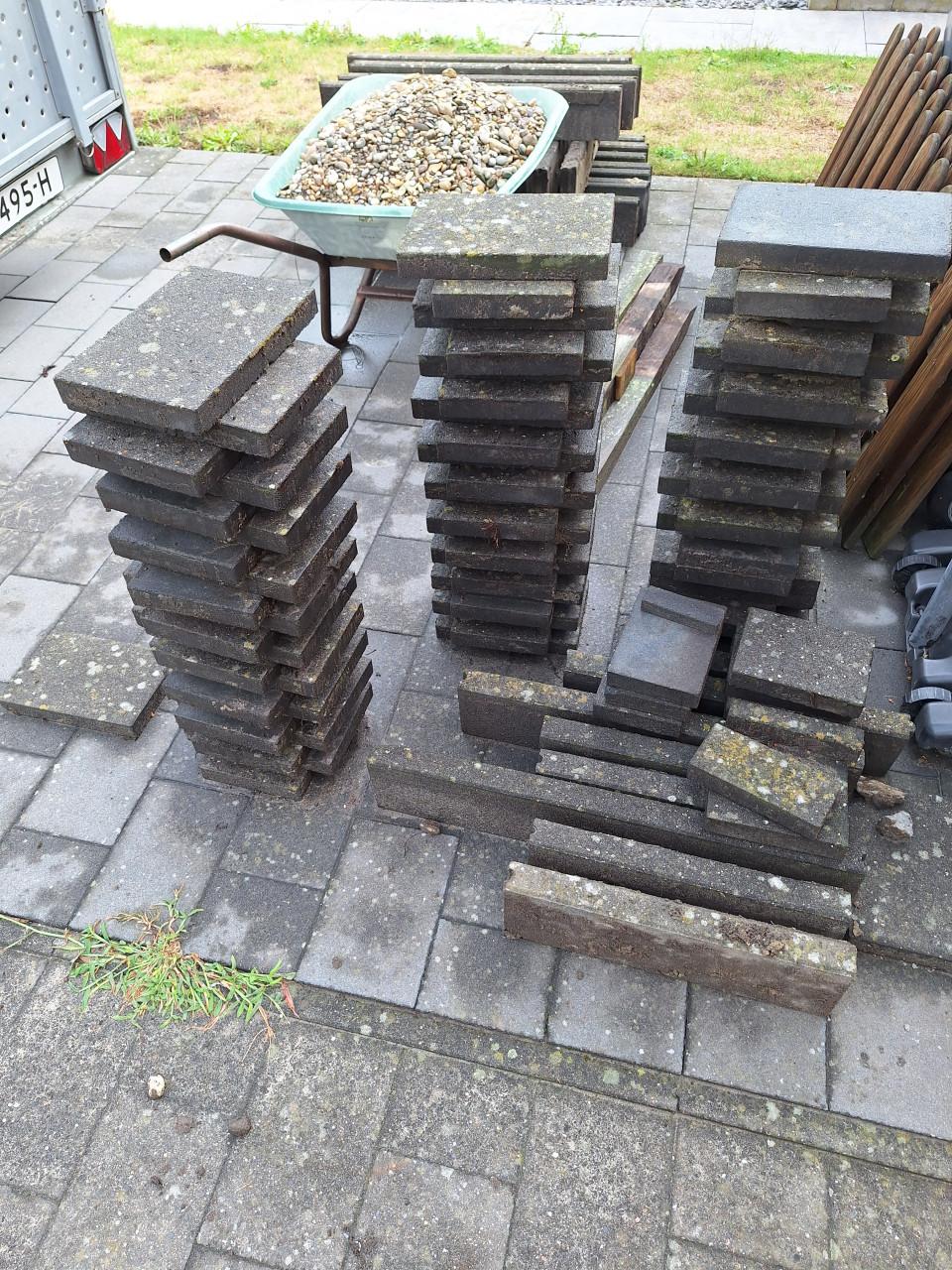 Betonklinkers antraciet 30x20x4