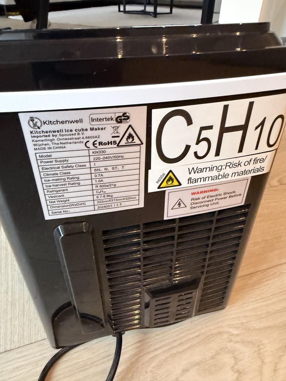 Te koop ijsblokjesmachine