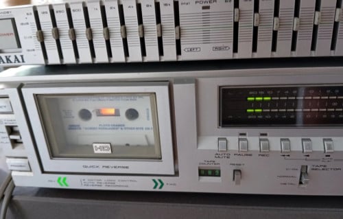 Vintage akai CS-F33R cassettedeck.