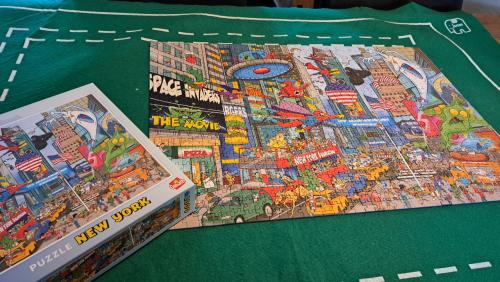 Legpuzzel van 1000 stukjes New York.