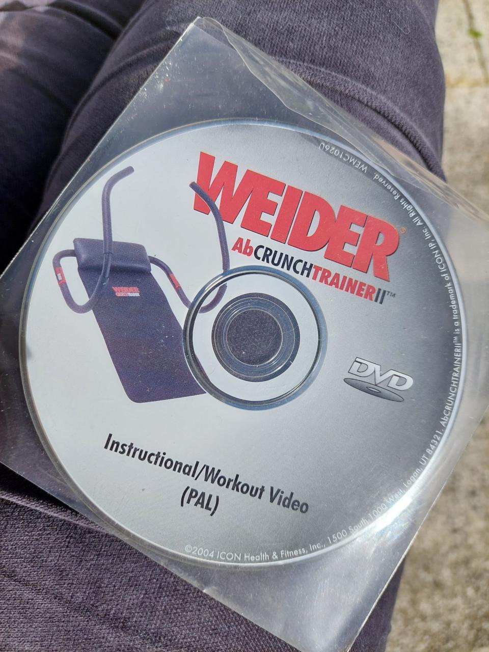 Inklapbare Buiktrainer & c.d Weider