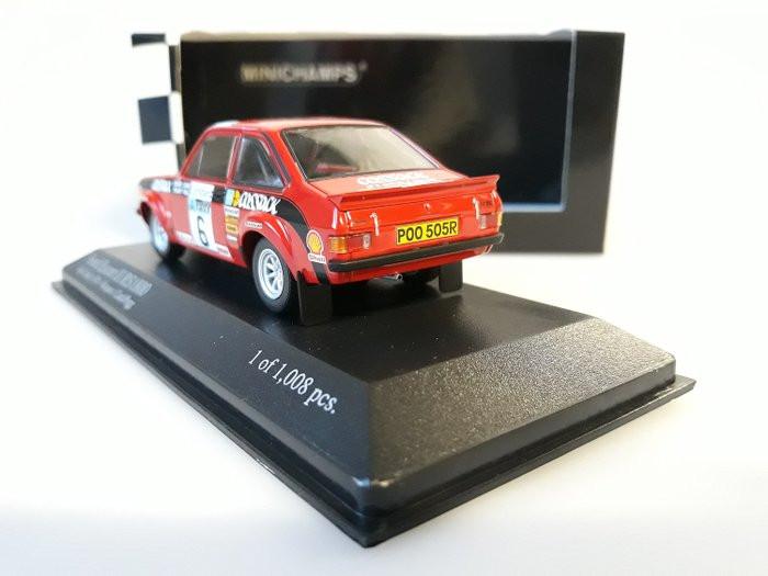 Te koop modelauto 1:43 WRC rally ford escort ll