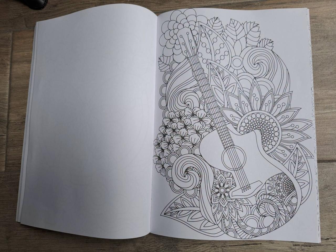Sante kleurboek, kleuren in balans