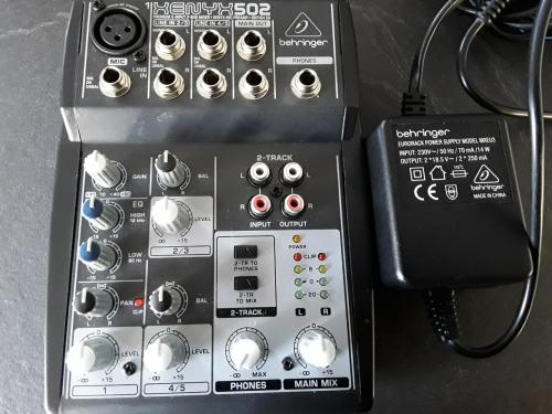 Mengpaneel Behringer xenyx502