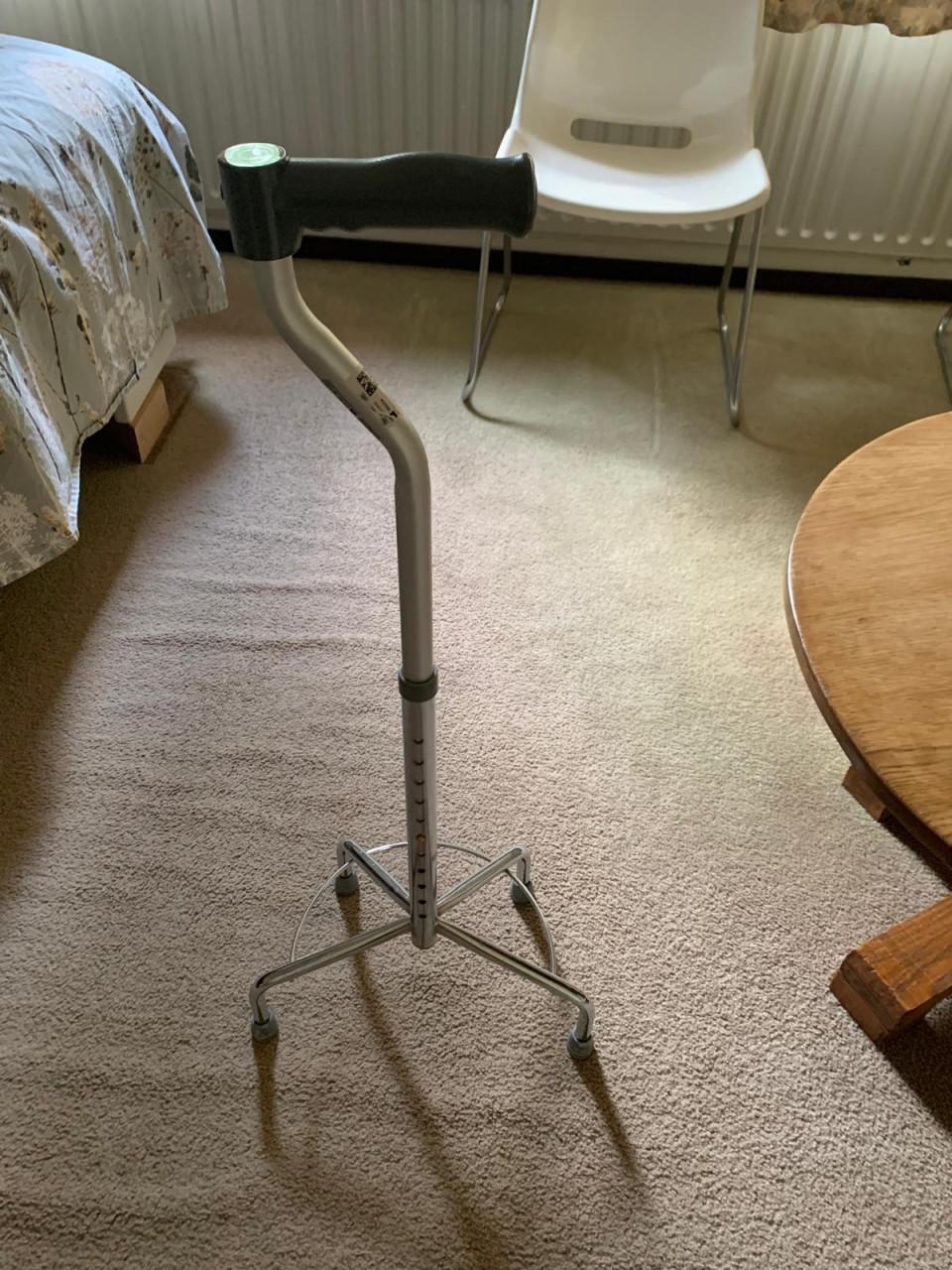 Wandelstok vierpoot