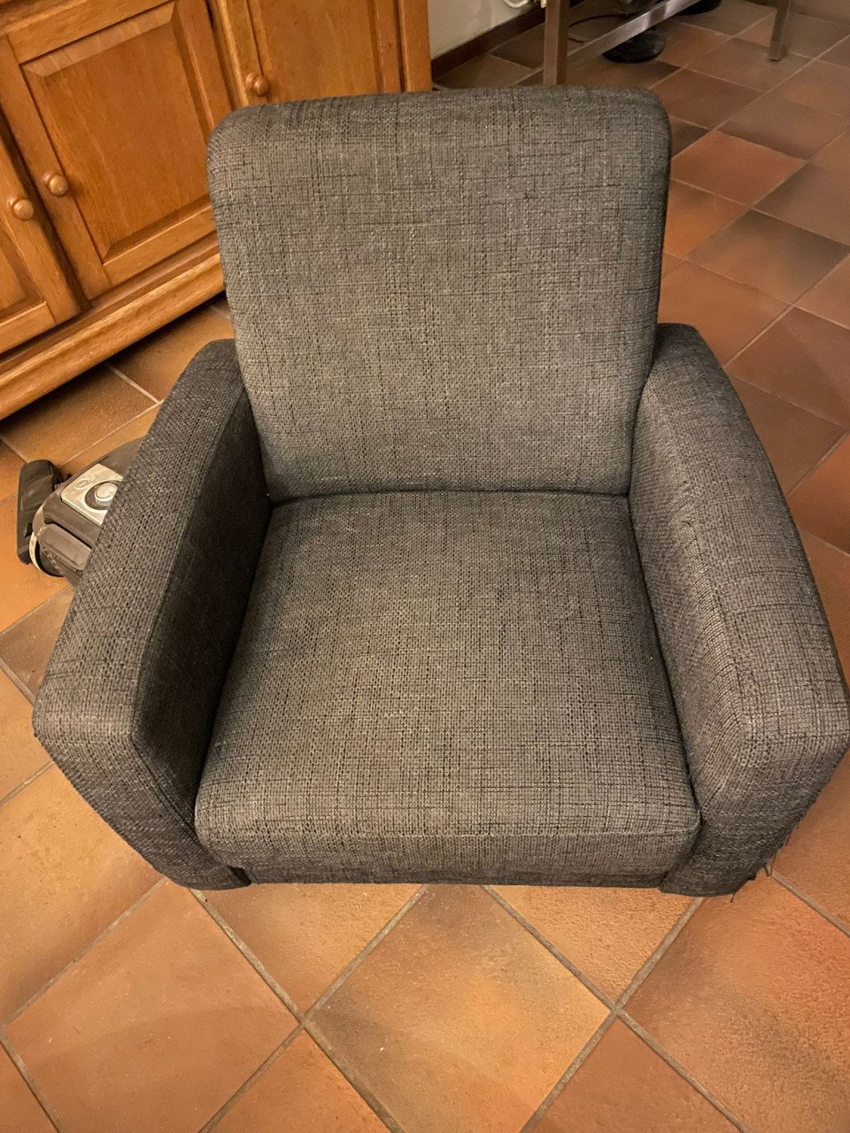 Gratis hoekbank met fauteuil