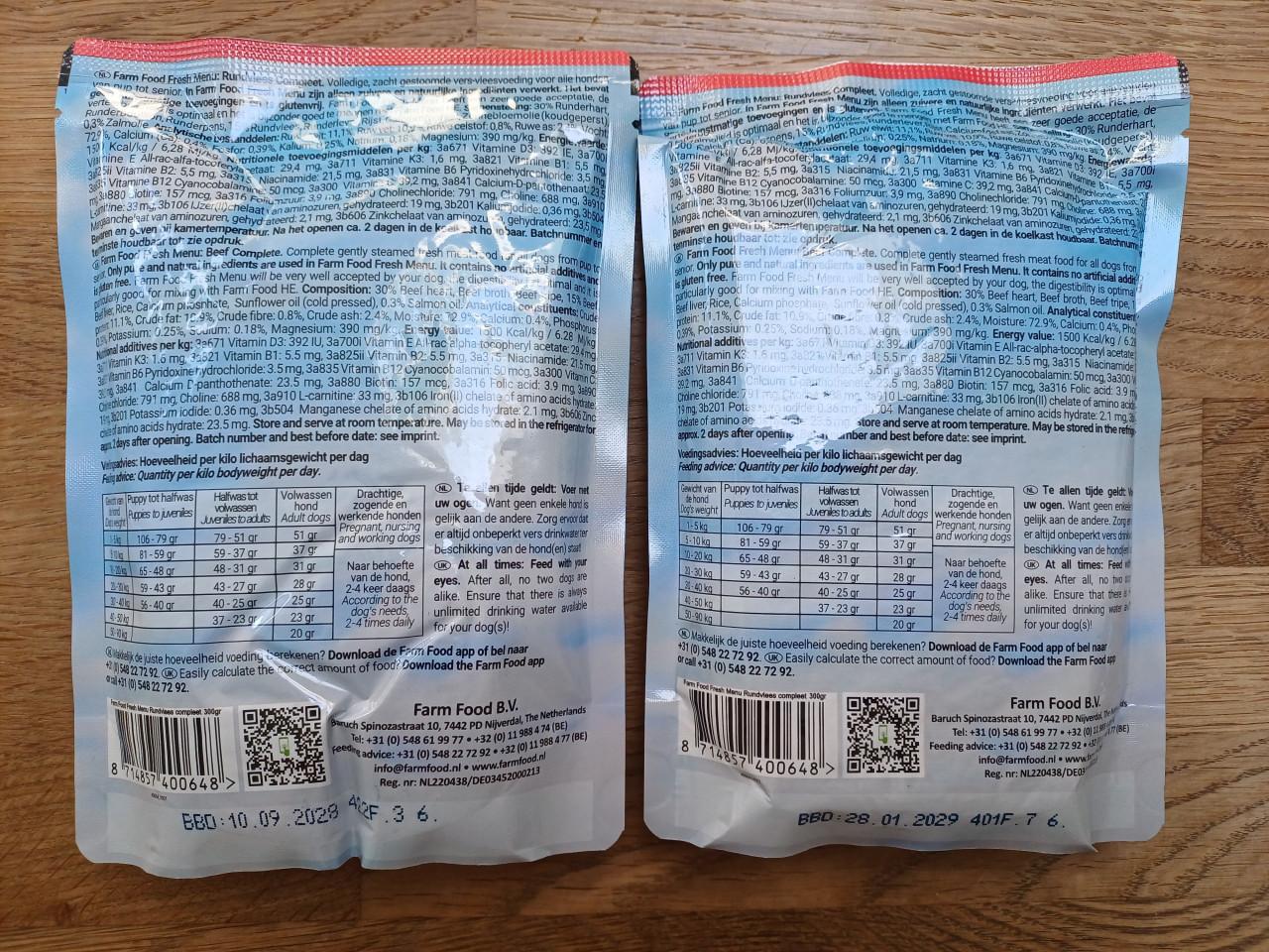 Farmfood FreshMenu Pens & Hart / Rundvlees Compleet 300 gram