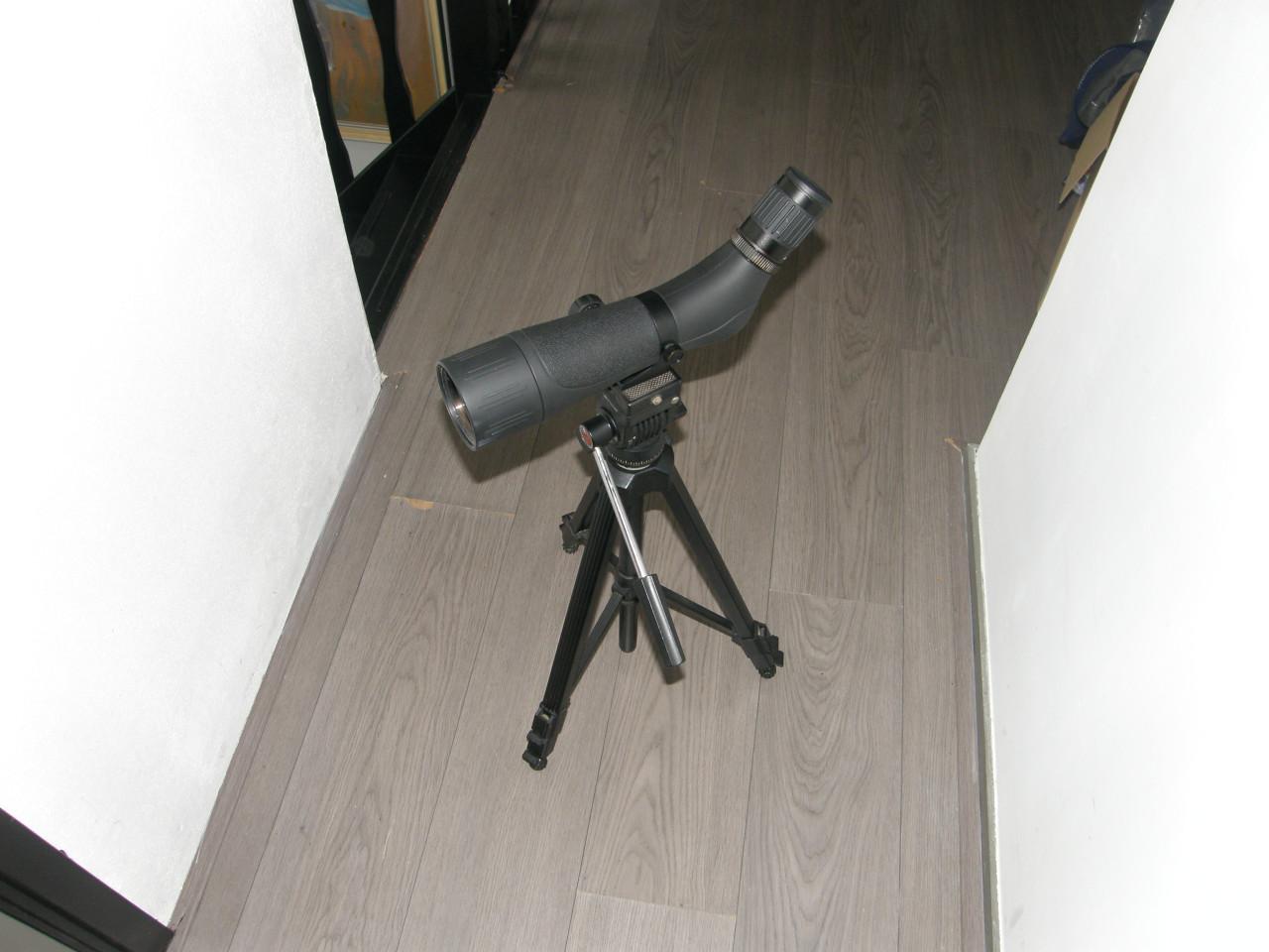 Gullmann statief met Bresser kijker