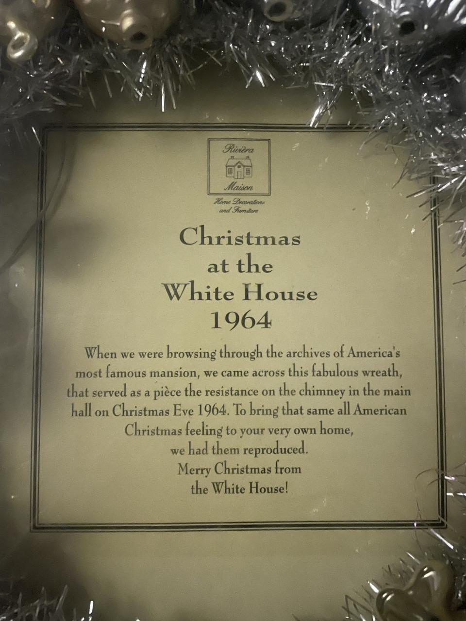 Prachtige kerstkrans Rivièra Maison