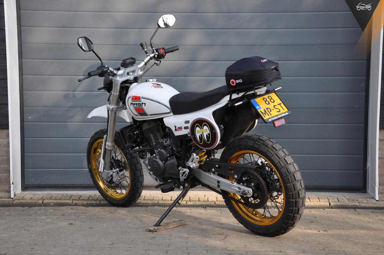 Mash X-Ride 125 A1 rijbewijs! Ideaal voor achter/in de camper!