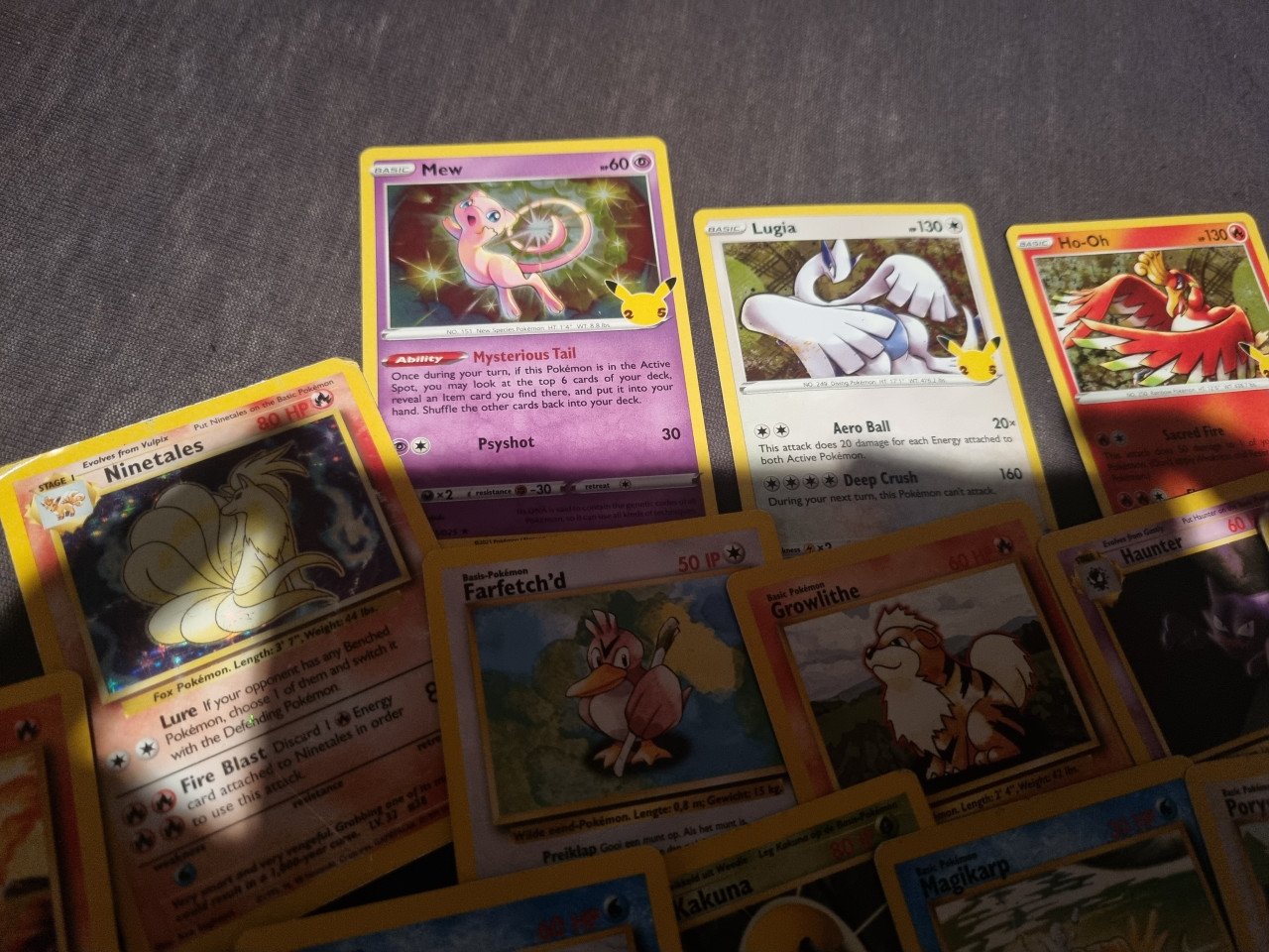 Pokemon kaartjes