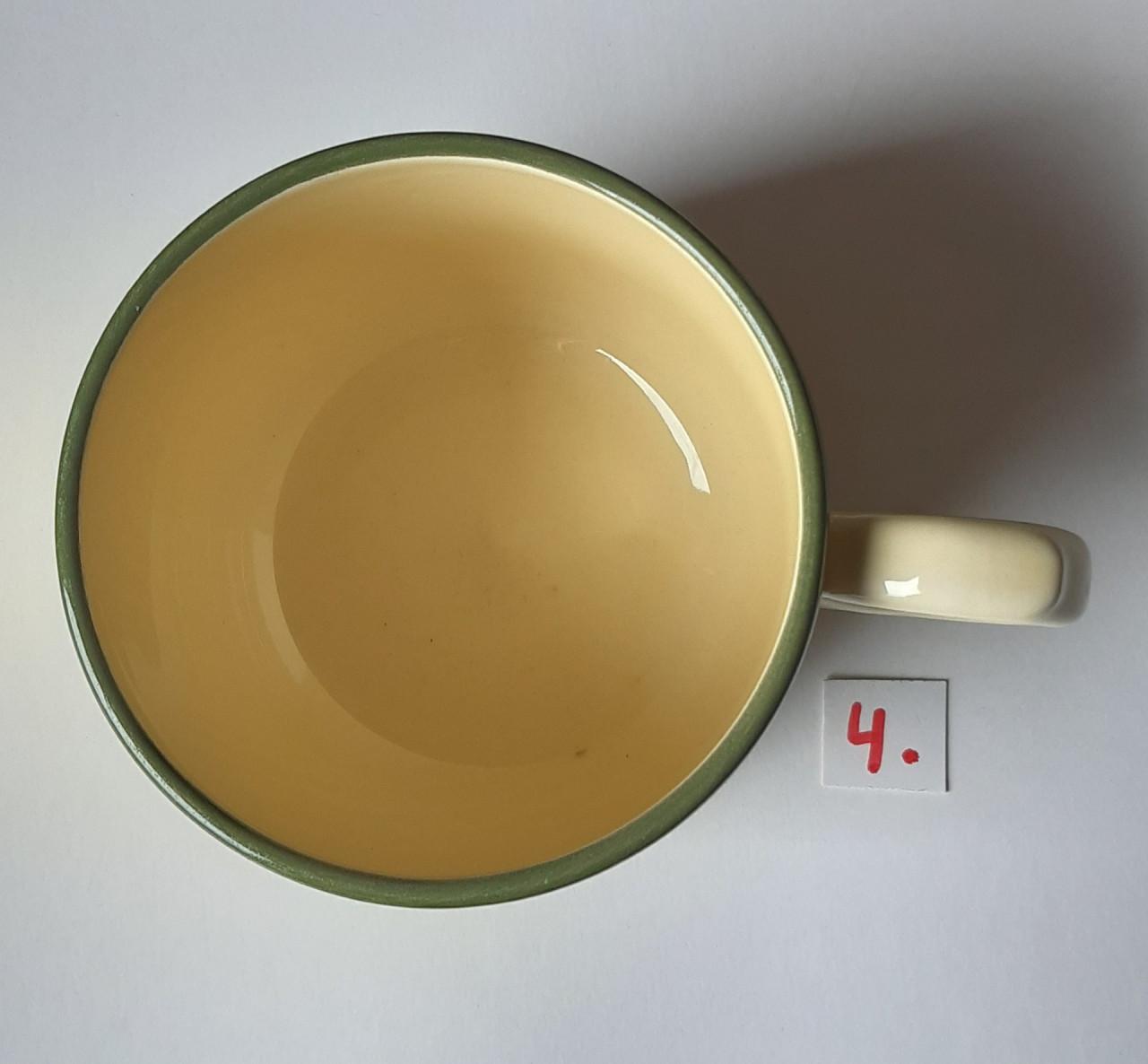 Kip en haan servies: 1 soepkop + 1 schotel