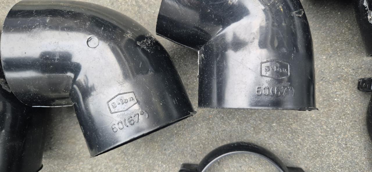 Pvc dakgoot bochten onderdelen