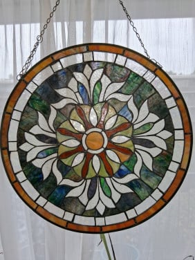 Tiffany style glas in lood zonnevanger
