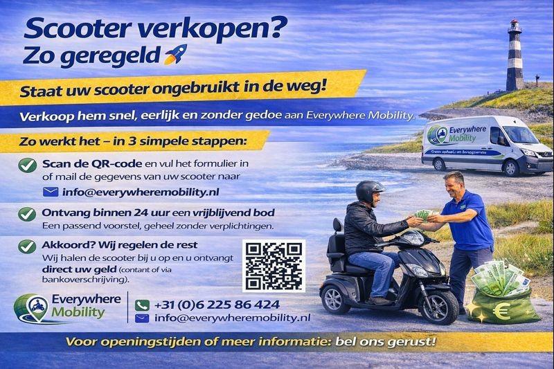 Scooter verkopen? Zo geregeld!