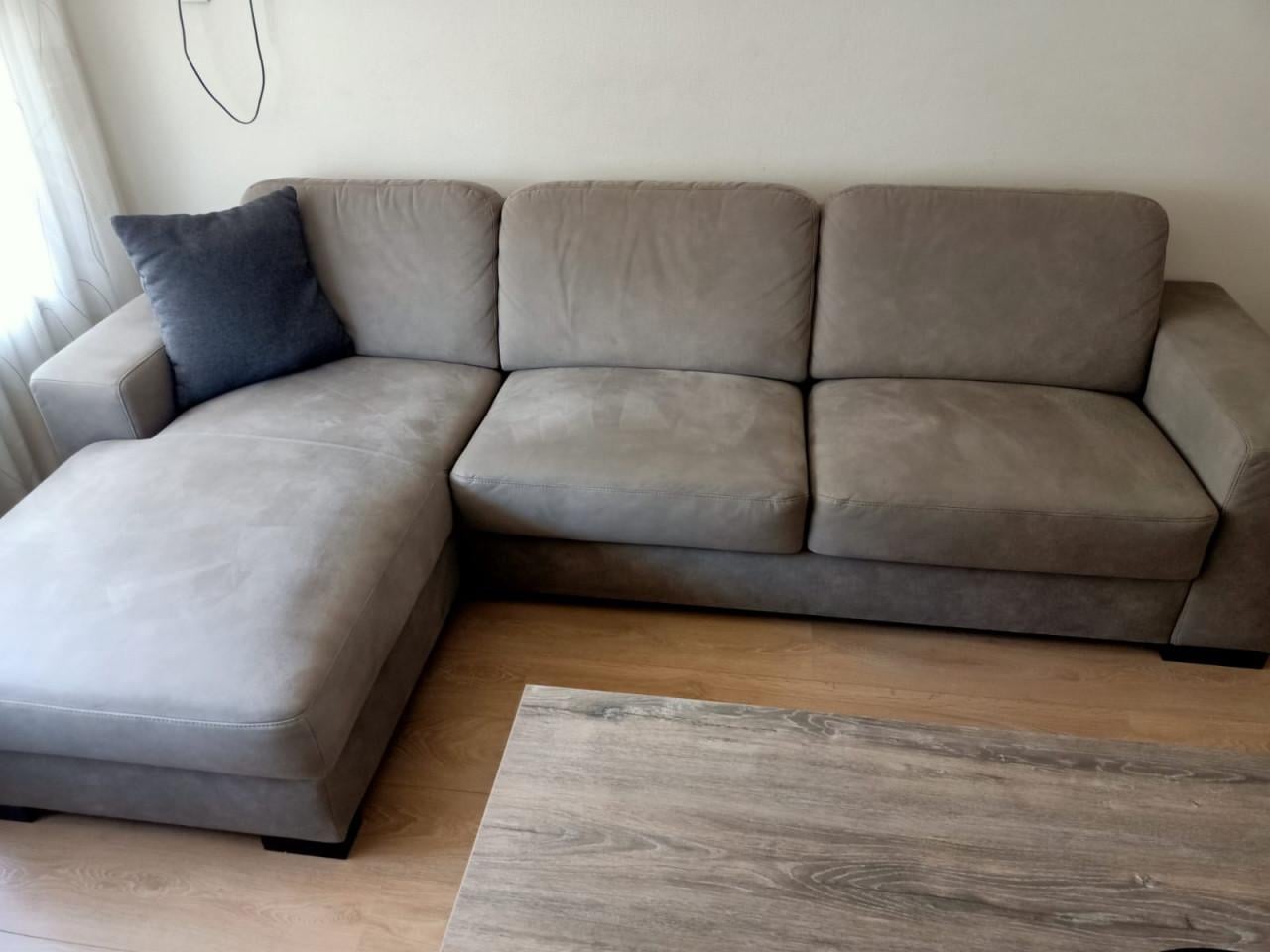Hoekbank + stoel