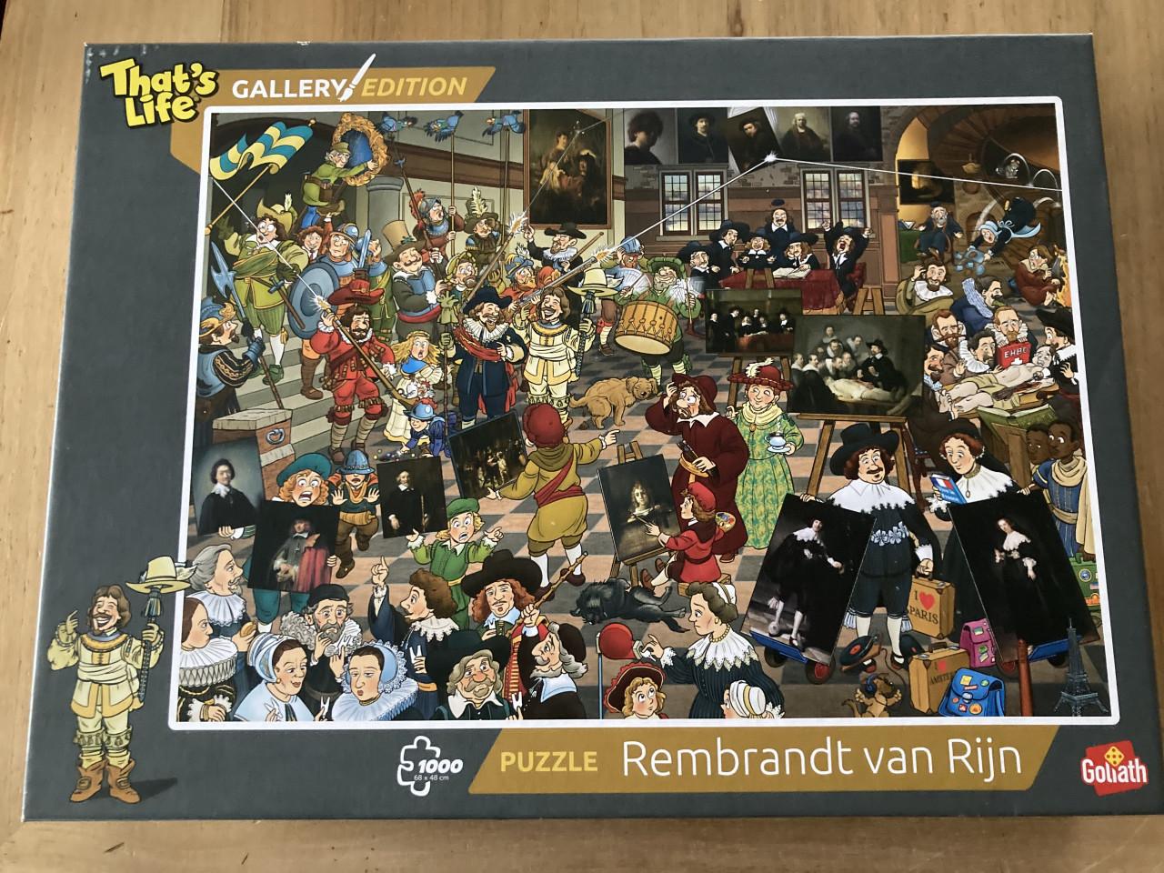 4x Puzzel that’s life gallery edition